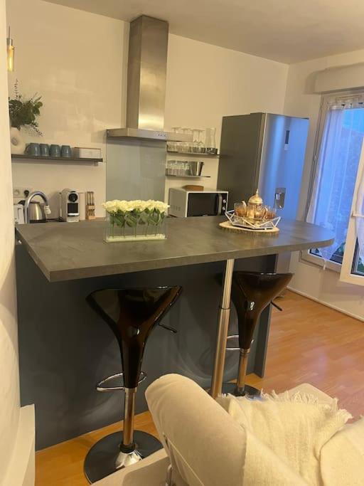 Wondersuite Appartement - Centre Ville Avec Parking Couvert -15Mn De Paris Et 10 Mn De Stade De France, Wifi, Netflix Deuil-la-Barre Ngoại thất bức ảnh